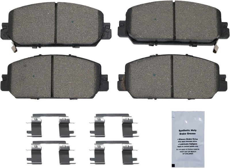 HUSCH D2036 Front Ceramic Brake Pads Kit Fit For Honda Clarity 2017-2019 - Image 2